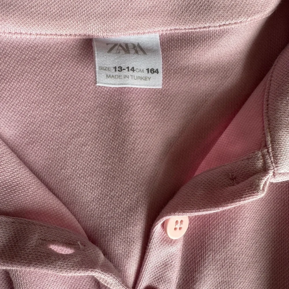 Zara Pink Polo Dress